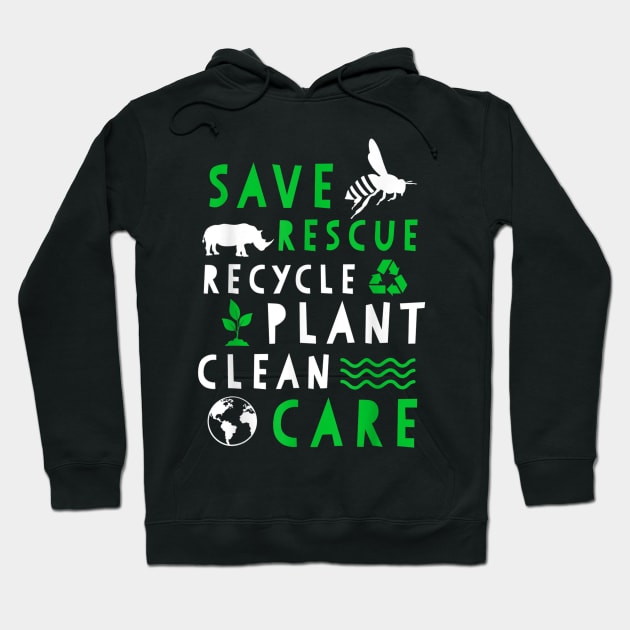 Happy Earth Day 51th nniversary Rescue Pant Goba Warmin Hoodie by GWCVFG